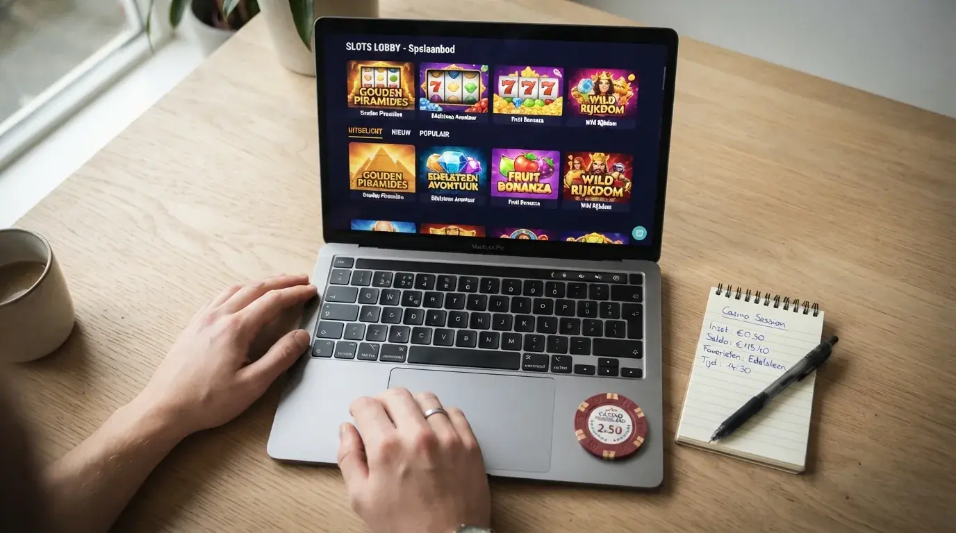 Een vergelijkingstabel van Nederlandse online casino's met KSA-vergunning, bonusinformatie en Megaways-aanbod in kolommen naast elkaar
